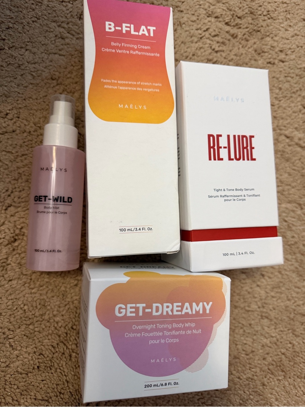 Brand New Maelys’s Skincare Set
